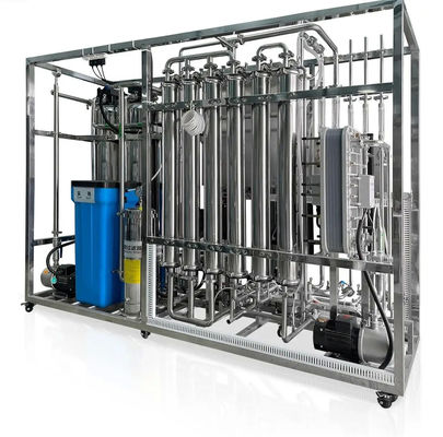 1000Lph doppia fase RO+EDI per filtrazione dell'acqua industriale