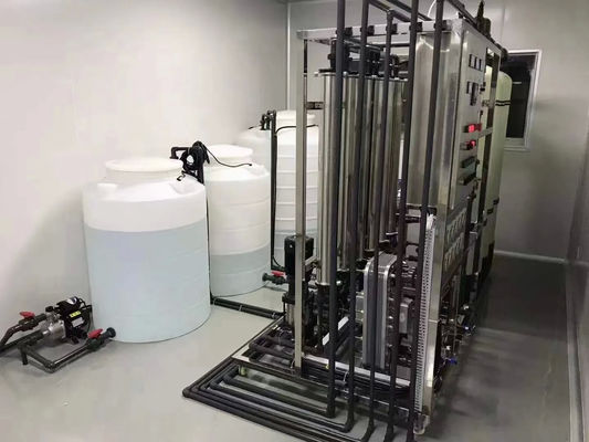 1000Lph doppia fase RO+EDI per filtrazione dell'acqua industriale
