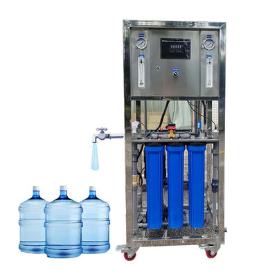 Tasso di desalinizzazione 98%~99% 250 LPH impianto commerciale di osmosi inversa per acqua potabile