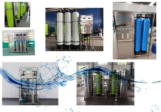 Tasso di desalinizzazione 98%~99% 250 LPH impianto commerciale di osmosi inversa per acqua potabile