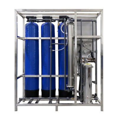 250 LPH 3xFRP Serbatoi Piccolo sistema di filtro dell'acqua ad osmosi inversa