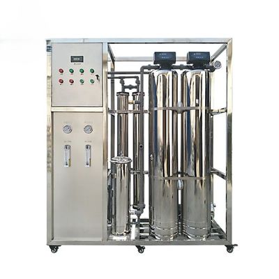 250LPH 2xSS304 Serbatoi Sistema di filtrazione dell'acqua potabile purificata RO commerciale