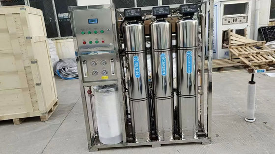 500L/H 3xSS304 Serbatoi Acqua salata impianto di osmosi inversa