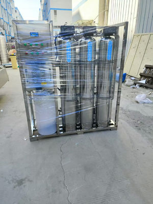 500L/H 3xSS304 Serbatoi Acqua salata impianto di osmosi inversa