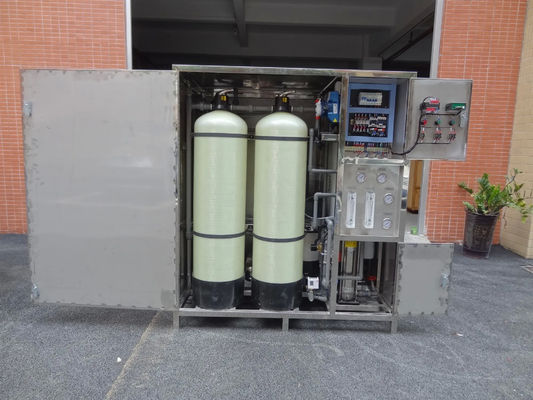 Progettazione ottimizzata 1TPH 3xFRP Serbatoi impianto di osmosi inversa