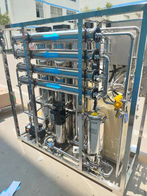 1TPH 3xSS304 Serbatoi impianto ad osmosi inversa per la vendita di acqua