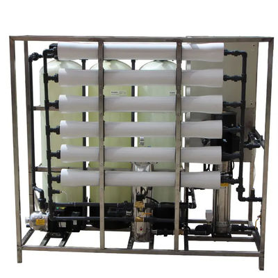1.5TPH 3xFRP Serbatoi 160*85*170cm impianto di osmosi inversa per l'acqua per l'industria