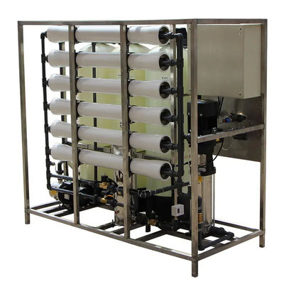 1.5TPH 3xFRP Serbatoi 160*85*170cm impianto di osmosi inversa per l'acqua per l'industria