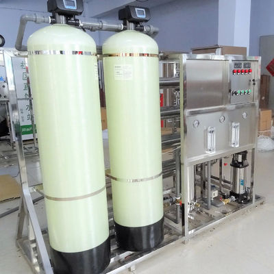 2000L/H 2xFRP Serbatoi Acqua salata impianto di osmosi inversa