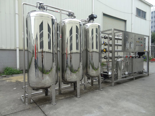 2TPH con acciaio inossidabile 304 serbatoio acqua salata impianto di osmosi inversa