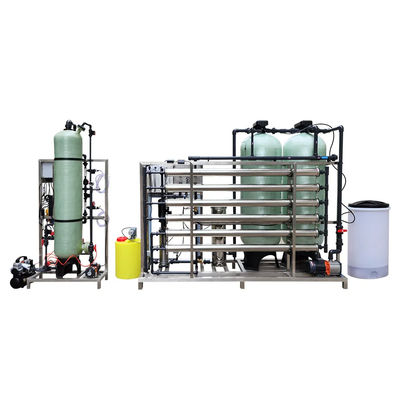 3TPH 5.5kW-380-415V Serbatoi di FRP Acqua salata impianto di osmosi inversa