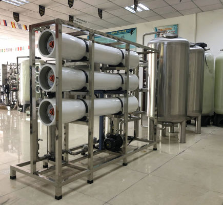 3000L/h Serbatoi SS304 Trattamento dell'acqua con osmosi inversa