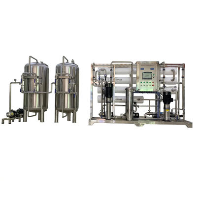 3000L/h Serbatoi SS304 Trattamento dell'acqua con osmosi inversa