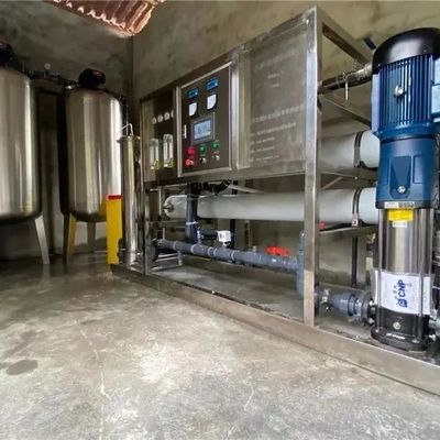 4TPH 415V SS304 Serbatoi Acqua salata impianto di osmosi inversa
