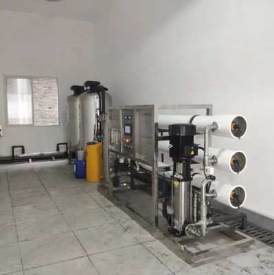4TPH 415V SS304 Serbatoi Acqua salata impianto di osmosi inversa