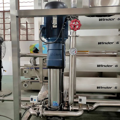 5TPH SS304 Serbatoi Sistema di depurazione RO per l'acqua di processo industriale