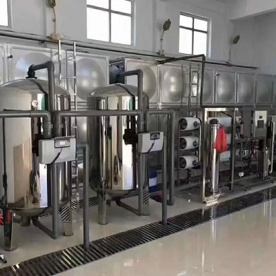6TPH 7.9kW SS304 Serbatoi Acqua salata impianto di osmosi inversa
