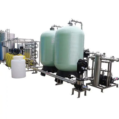 10TPH Serbatoi in FRP impianto idrico ad osmosi inversa per la desalinizzazione dell'acqua di mare