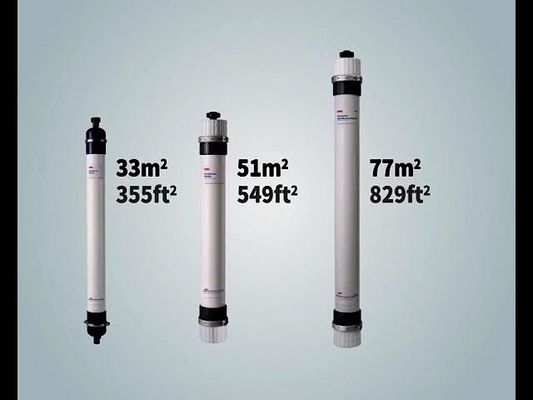 DOWTM UF SFP-2660 Ultrafiltrazione Membrana Potenza ad alto flusso a basso impollinazione