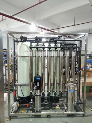 PRO-ST8080/15 Impianto Osmosi Inversa Acqua Salmastra 1.5TPH SS304 Skid 3.0kW Tempi di Consegna Rapidi
