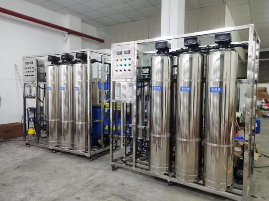 PRO-FT8080/20 2TPH Impianto Osmosi Inversa Acqua Salmastra Skid SS304 3.0kW Tempi di Consegna Rapidi