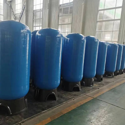 Vaso a pressione in FRP per il trattamento dell'acqua industriale e filtro per addolcitore d'acqua