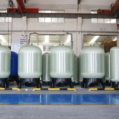 Serbatoio di addolcitore d'acqua in FRP conveniente per sistemi di trattamento dell'acqua residenziale industriale