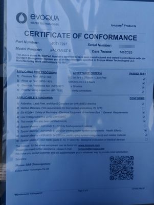 Ionpure CEDI LX-Z IP-LXM18Z-5 Per Acqua Deionizzata Industriale