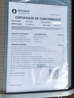 Ionpure CEDI IP-LXM30Z-5 Modulo EDI per elettronica a semiconduttori