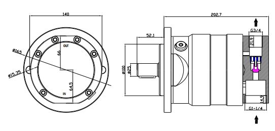 DHP 4.0 Axial Piston Pump - 4.0m³/h High-Pressure Water Treatment Consumables for Medium-Flow Desalination