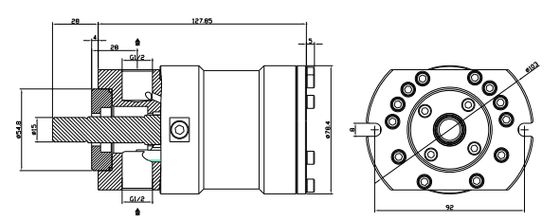 DHP 1.0 Pompa a pistoni assiali 3.7kg Ultra-compatta Consumabili per il trattamento dell'acqua per desalinizzazione su piccola scala