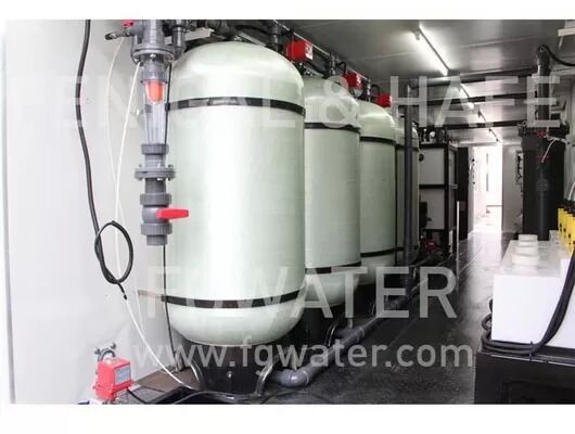 Sistema BWRO containerizzato da 2000 m³/giorno con tasso di recupero del 70% e consumo energetico di 1,05 kWh/m³