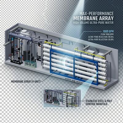 100 TPD Solar Hybrid Containerized RO Pure Water Equipment in 40ft Unit per la desalinizzazione dell'acqua di mare