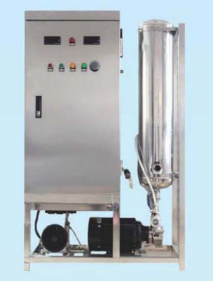 Macchina per acqua ozonizzata ad alta concentrazione con concentrazione di ozono di 15-25 mg/L e flusso d'acqua di 0,5-6 T/H per il lavaggio e la disinfezione degli alimenti