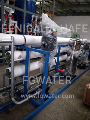 Osmosi inversa dell'acqua salmastra 30000GPD, sistema a acqua di osmosi inversa commerciale