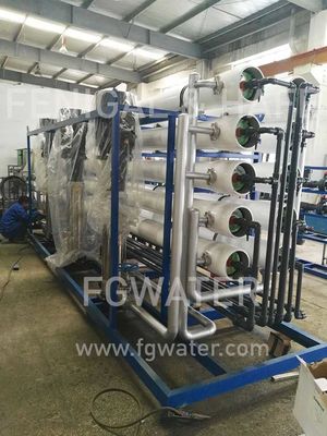 Osmosi inversa dell'acqua salmastra 30000GPD, sistema a acqua di osmosi inversa commerciale