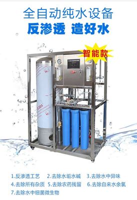 Attrezzatura 100m3/H di trattamento delle acque di osmosi inversa del supporto di scivolo