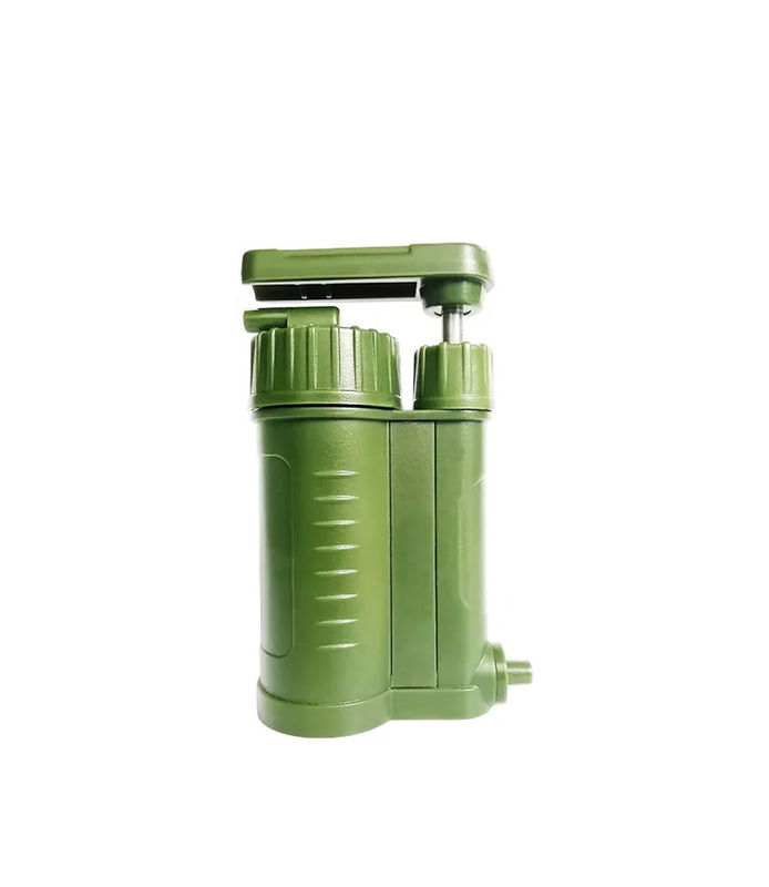 Mini filtro di acqua di paglia portabile per esterni Sistema di purificazione dell'acqua mobile