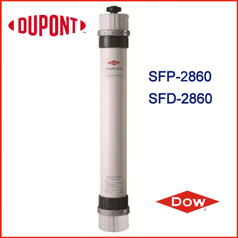 Flusso 2.0   6.1 M3 /Hr DOW UF Moduli di membrane SFP-2860 / SFD-2860 con elevata resistenza meccanica