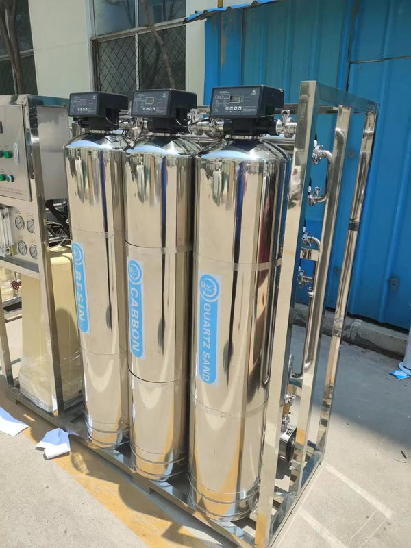250L/H 1,7kW-380-415V 3xSS304 Serbatoi Acqua salata impianto di osmosi inversa