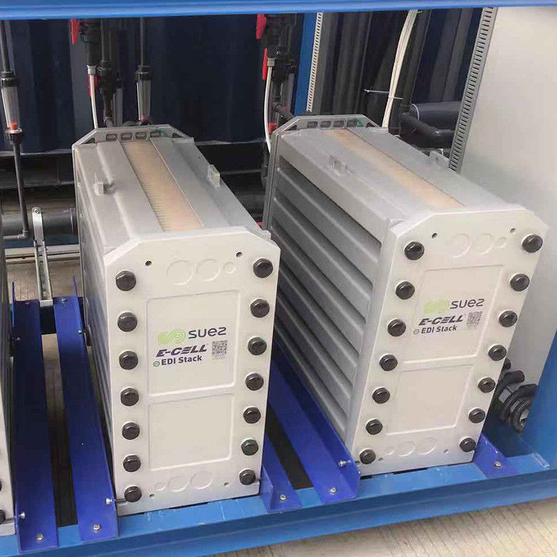 Veolia MK-7 Suez EDI Stacks fornisce acqua ultrapura per le industrie elettriche ed elettroniche