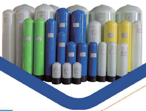 2.5'' Thread Top Opening FRP Filter Tank 0.1-0.2 T/H Design Flow Rate