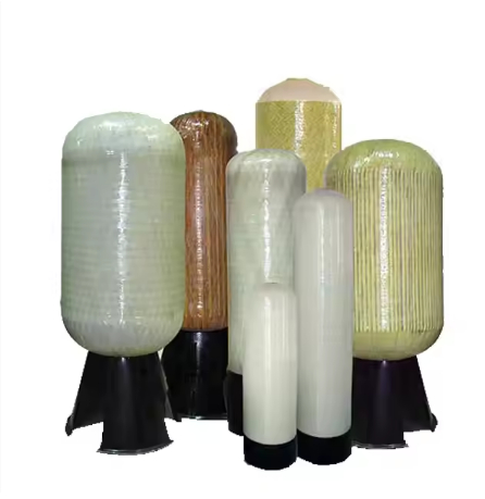 Serbatoi di FRP resistenti ai raggi UV Filtrazione industriale 4,5-6,0T/H φ500×1750mm 4" filo