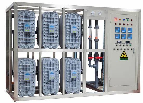 MK-3 EDI Stack ️ Rigenerazione senza sostanze chimiche per l'acqua ultrapura industriale (1.6~4.5 m3/h)