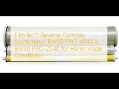 Membrane di osmosi inversa FilmTecTM BW30 PRO-4040 e BW30 PRO-2540 per acque difficili