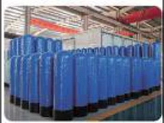 Serbatoio filtro in plastica rinforzata con fibra 1254 φ300×1400mm filettatura 2.5