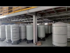 Serbatoio di trattamento acqua in FRP 1365 φ325×1650mm, filettatura 2.5”, 2.0-2.5 T/H con eccellente anticorrosione